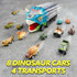 13 1 3-5, 12 3 4 5+ 3-4 JOYIN in Dinosaur Toys for Kids Triceraptor Dinosaur Truck with Pull Back Cars, Birthday Gifts