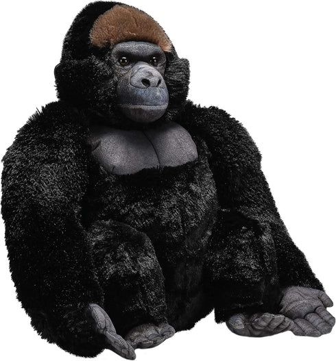 Wild Republic Artist Collection Gorilla, 15 inches Plush Toy, Gift for Kids, Fill is Spun Recycled Water Bottles