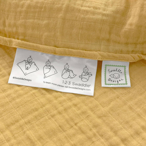46x46 inches, SwaddleDesigns Cotton Muslin Swaddle Blanket, Receiving Blanket for Baby Boys & Girls, Best Registry