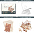 AMK81 3D 3D ROBOTIME Magic Piano Puzzles for Adults-Mechanical Puzzles Musical Instrument-Wooden Music Box Puzzle Kit