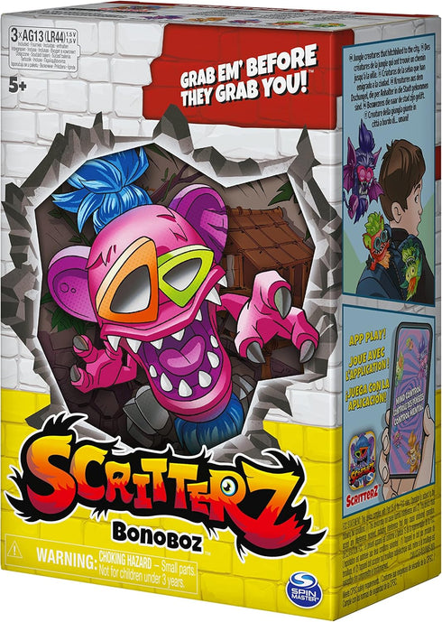 Bonoboz Interactive Collectible Jungle Creature Toy with Sounds and Movement for Kids Aged 5+