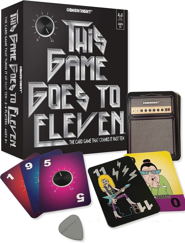 Gamewright This Game Goes to Eleven - The Card Game That Cranks It Past Ten