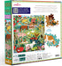 1000 23" 23" eeBoo Piece Puzzle - English Pastures Jigsaw Puzzle for Adults, Square x Made with Recycled Board