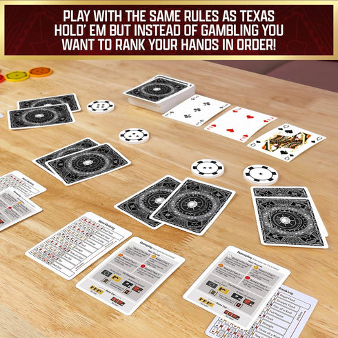 10+ The Gang | Grown-Up Toy of the Year Finalist | Co-Operative Poker | Family Game | Game Night | Strategy Game | Ages
