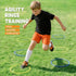 2-Set 20 (11-inch) 30 Hopscotch Rings, Round Hoops + Connectors, Agility Rings for Kids, Builds Gross Motor Skills