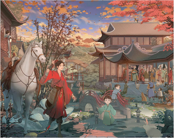 Pintoo Imagination Series 2000 Piece Jigsaw Puzzle for Adults - Maiya - Mulan Challenge with Hidden Pieces