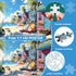 zhiseoyi 300 300 Summer 20.5 15 Piece Puzzles for Adults, Piece Puzzles for Adults Large Piece, Beach Dogs Trees Jigsaw