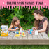 2-Pack 612 Make Your Own Wind Chime Craft Kit, Large Bells, Stencils & Beads | DIY Arts and Crafts for Kids Ages |