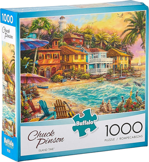 Buffalo Games - Chuck Pinson - Island Time - 1000 Piece Jigsaw Puzzle