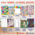 3-5 Interactive Bilingual Toy | Talking Busy Book for Toddlers | Spanish Workbook with Dry Erase Activities | Preschool