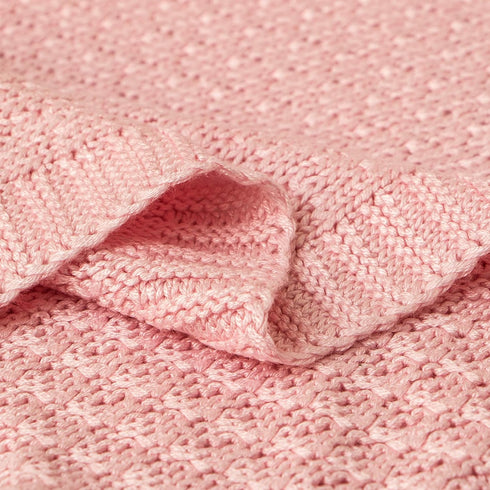 30x40 Inches NTBAY Cable Knit Cooling Toddler Blanket, Soft and Breathable Baby Blanket Made from Rayon Derived from