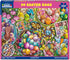 1000 24"x30" 99 White Mountain Piece Jigsaw Puzzle Easter Holiday Collage Puzzles with Large Pieces Gift for Adults