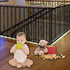 JIFTOK Ewaves Stairway Net - Baby Safety Rail, 180 inch x 32 inch, Banister Stair Net for Child, Small Pet, Indoor &