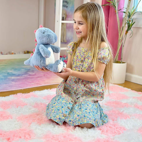 Dinosaur Stuffed Animal, 9'' Tall Soft and Cuddly Plush, Perfect Dino Plush Gift for Boys or Girls