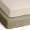 lulumoon Pack and Play Sheets Muslin: Cotton Fitted Sheets for Graco Pack