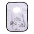 Dreambaby Terry Cloth Cotton Baby Bibs for Teething, Feeding, Drooling - Jungle Animals, Super Absorbent