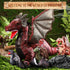 Deekin 7 Pcs Dragon Toy Set, 16 Inch Large Dragon Stuffed Animal with 4 Cute Baby Plush Dragons and 2 Eggs