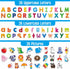 78 Magnetic Alphabet Set, 26 Uppercase, 26 Lowercase Letters & 26 Object Patterns, Educational Spelling Learning Toys