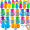 JOYIN 36 Pcs Prefilled Easter Eggs Bubble Wands for Kids Party Favors,