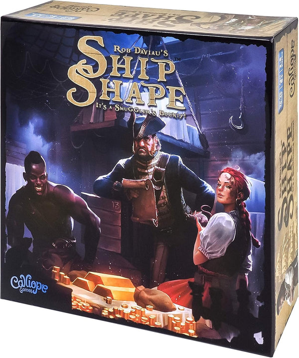 Calliope Games CLP136 ShipShape - Mixed Colours