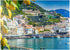MyPuzzle Panoramic View of Beautiful Amalfi, Hills Leading Down to The Coast, Campania, Italy, Premium 1000 Piece