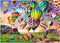 HUADADA - Jigsaw Puzzles for Adults 1000 Pieces, Hot Air Balloon, No Dust, Home Decor Gift for Men Women