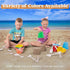12 Sets Set Sloosh Sand Buckets with Shovels for Kids Beach Pails Toys Party Favors Pail Plastic Bucket with Handles