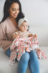 Hazel Large Knit Baby Swaddle Blanket by Copper Pearl