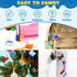 30 Pack 4-8,8-12 JOYIN Square Pop Fidget Keychain Pop Fidget Toys Bulk Party Favors for Kids Years, Birthday Goodie