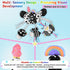 0-6 Spiral Car Seat Toys for Babies, Months Stroller Pram Activity Hanging Toys High Contrast Black and White Sensory