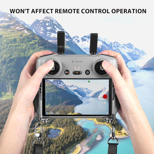STARTRC 2-IN-1 Balance Lanyard Holder for DJI RC 2/RC/RC Pro Remote, Mini 4 Pro Neck Strap, Metal Firmware for DJI Mini