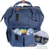 Backpack NeoTech Care Diaper Bag for Baby Girl/Boy, Wide Opening, Multifunction Organizing Pockets (Blue)