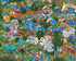 Springbok - Camping World - 1000 Piece Jigsaw Puzzle - Illustration Features Camping at Its Best