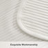NTBAY Jersey Cotton Quilted Toddler Blanket - Breathable and Warm Baby Blanket for Boys and Girls, 30x40 Inches, White