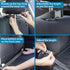 2 Pack Enovoe Back Seat Cover for Kids Extra Large - with Multi Pocket Storage Organizer - Back Seats Protector
