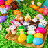 12 JOYIN Pcs Prefilled Easter Eggs with Plush Toys, Plastic Eggs Filled with Mini Stuffed Plush Toys, Basket Stuffers