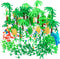 Play Platoon 404 Piece Jungle Building Bricks Kit, Botanical Forest Building Block Compatible with Major Brand