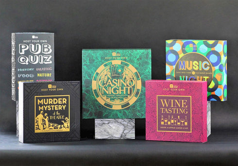 Talking Tables Reusable Murder Mystery Dinner Party Game Kit - 1920s Theatre Themed, 3 Alternative Endings