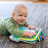 Tummy Infantino Busy Board Mirror & Sensory Discovery Toy Boat for Fine Motor Skill Development with Gears, Beads, High