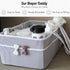 Lily Miles Baby Diaper Caddy - Organizer Tote Bag for Infant Boy or Girl - Baby Shower Basket - Nursery Must Haves