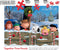 Ceaco - Together Time Collection Holiday Fence 400 Piece Jigsaw Puzzle in Standard, Medium, and Oversized Sizes