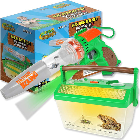 Nature Bound Bug Catcher Vacuum with Light Up Critter Habitat Case, Eco-Friendly
