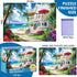 DAGIRT 300 300 Puzzles for Adults Pieces Sea View Room Puzzles Pieces for Adults,Interlock Perfectly Letter on Back No