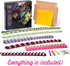 Craft Crush Felt Succulents Craft Kit - Fun & Easy Display Kit for Ages 13+, Small