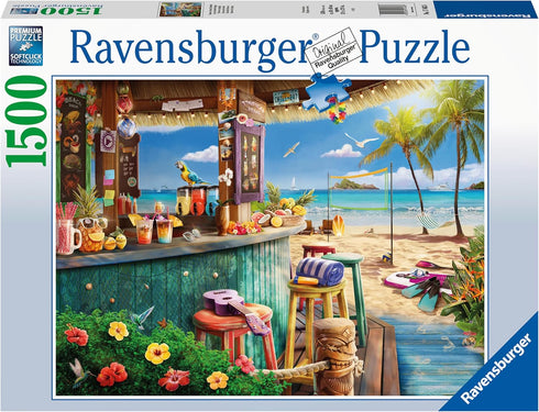 Ravensburger Beach Bar Breezes 1500 Piece Jigsaw Puzzle for Adults, Premium Quality