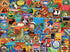 1000 Piece Jigsaw Puzzle for Adults - Suitcase Stickers by Buffalo Games - Lewis T Johnson - 26.75 x 19.75