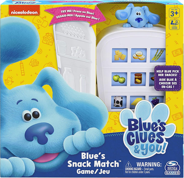 "Spin Master Games Nickelodeon Blue's Clues Snack Match Game - Matching Board Game for Families and Kids"
