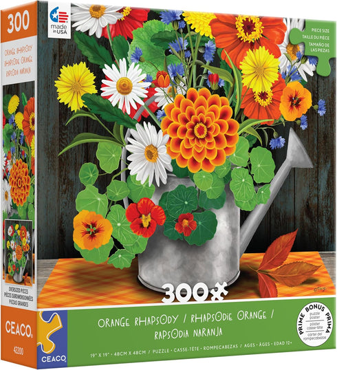 Ceaco - Orange Rhapsody - 300 Piece Jigsaw Puzzle