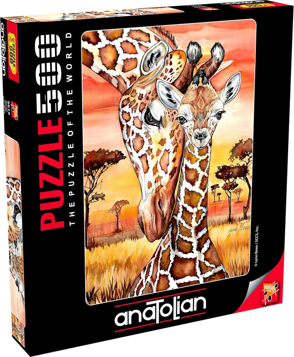 Anatolian Puzzle - Giraffe - 500 Piece Jigsaw Puzzle, 3615 (ANA3615)
