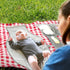 Portable Changing Pad for Baby Soft, Comfortable Portable Diaper Changing Pad with Wipes Pockets, Waterproof and Easy
